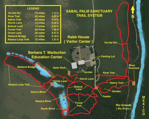 Sabal Palm Trail Map